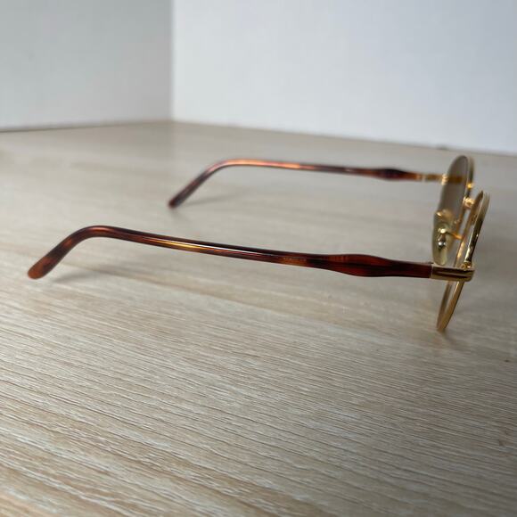 Vintage B&L Ray-Ban Rituals W2546 Sunglasses FRAMES ONLY Gold Tortoise - Picture 11 of 11